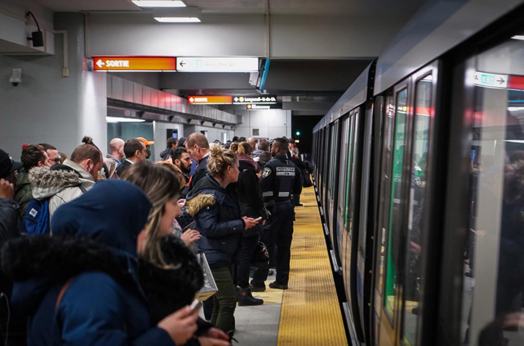 cruiser dans le metro